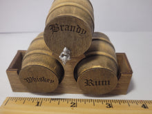 Load image into Gallery viewer, Medium - Brandy, Rum, and Whiskey Barrels on Holder
