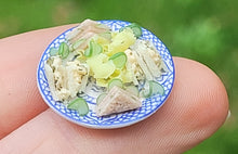Load image into Gallery viewer, Cucumber &amp; Egg Salad Sandwiches on Avon Plate by The English Kitchen
