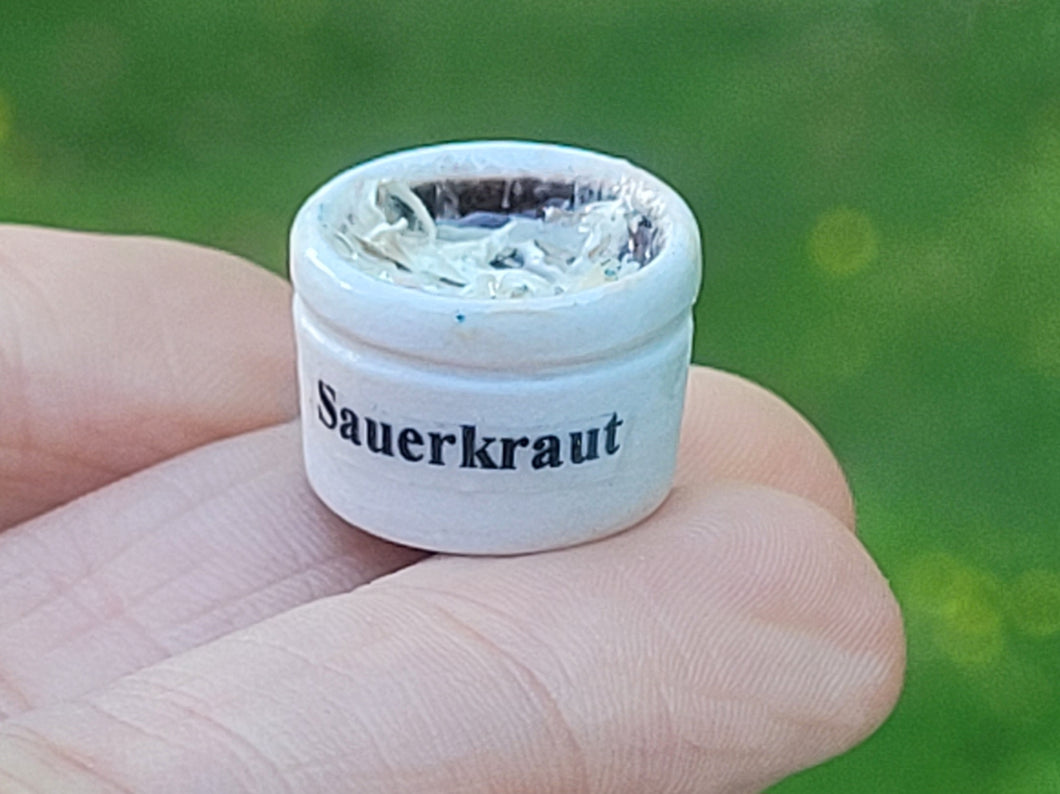 Sauerkraut in Crock
