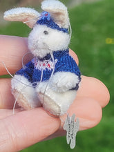 Load image into Gallery viewer, Mary Bures – Snow Bunny Plushie 1994
