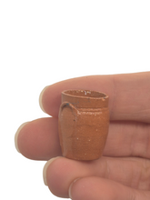 Load image into Gallery viewer, Lee-Ann Chellis Wessel - Brown Glazed Porcelain Pot w/ No Lid
