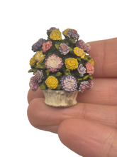 Load image into Gallery viewer, Olszewski Goebel Painted Metal Hydrangea Plant in Pot
