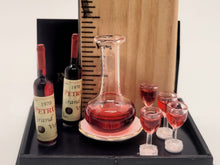 Load image into Gallery viewer, Dollhouse Miniature ~ 1:12 Scale, Wine Decanter Set by Reutter Porcelain
