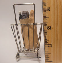 Load image into Gallery viewer, Shopping Basket with Bag of Groceries
