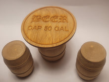Load image into Gallery viewer, &#39;Beer&#39; Engraved Barrel Table &amp; Seats
