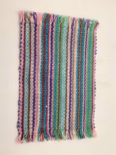 Load image into Gallery viewer, Dollhouse Miniature ~ 1:12 Scale, Southwestern  Baja-Style Woven Multicolored Rug
