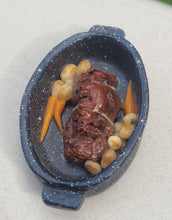 Load image into Gallery viewer, Duck roast in pan with carrots and potatoes
