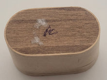 Load image into Gallery viewer, Al Chandronnait – Oval Wooden Box with Removable Lid
