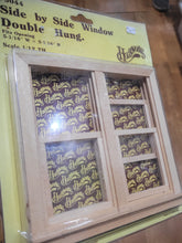 Load image into Gallery viewer, Dollhouse Miniature ~ 1:12 Scale, Side by Side Window Double Hung, by Houseworks
