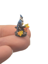 Load image into Gallery viewer, Goebel Olszewski – Porcelain Handpainted Blue Jay Sitting on Branch Figurine

