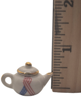 Load image into Gallery viewer, English RM – 'God Bless America'  Porcelain Teapot
