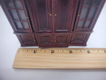 Load image into Gallery viewer, Dollhouse Miniature ~ Half Scale, Wooden Mahogany Cabinet by Bespaq
