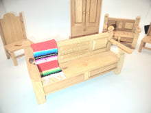 Load image into Gallery viewer, Wooden 6pc Southwest Furniture Set
