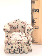 Load image into Gallery viewer, Floral Fabric Armchair by Bespaq
