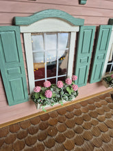 Load image into Gallery viewer, 6 Room Pink and Blue Dollhouse *Pre-Owned*
