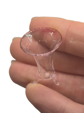 Load image into Gallery viewer, Glass Craft – Handblown Glass Vase with Feet - Pink Top
