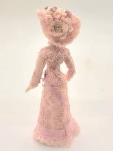 Load image into Gallery viewer, Elegant Woman in Pink Dress and Hat Doll

