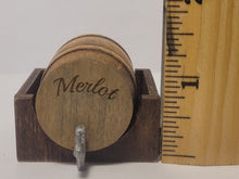 Load image into Gallery viewer, Merlot Barrel in Wooden Holder
