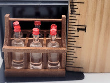 Load image into Gallery viewer, Dollhouse Miniature ~ 1:12 Scale, Rack and Bottles by Reutter Porcelain

