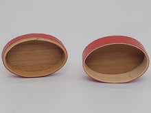 Load image into Gallery viewer, Al Chandronnait – Red Oval Shaker Box

