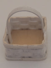 Load image into Gallery viewer, White Woven Basket with Handle
