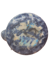 Load image into Gallery viewer, James Clark – Handmade Pottery Blue Teapot with Handle
