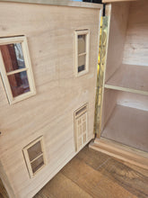 Load image into Gallery viewer, 2 Room Front Opening Dollhouse Unfinished
