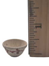 Load image into Gallery viewer, Glazed Ceramic Stacking Bowl Set 2pc Handpainted

