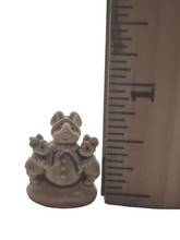 Load image into Gallery viewer, Zadar – Unpainted Metal Mice Making Mouse Snowman Figurine
