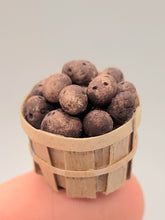 Load image into Gallery viewer, Dollhouse Miniature ~ 1:24 Scale, Potatoes in Basket, Made by Gail Wise
