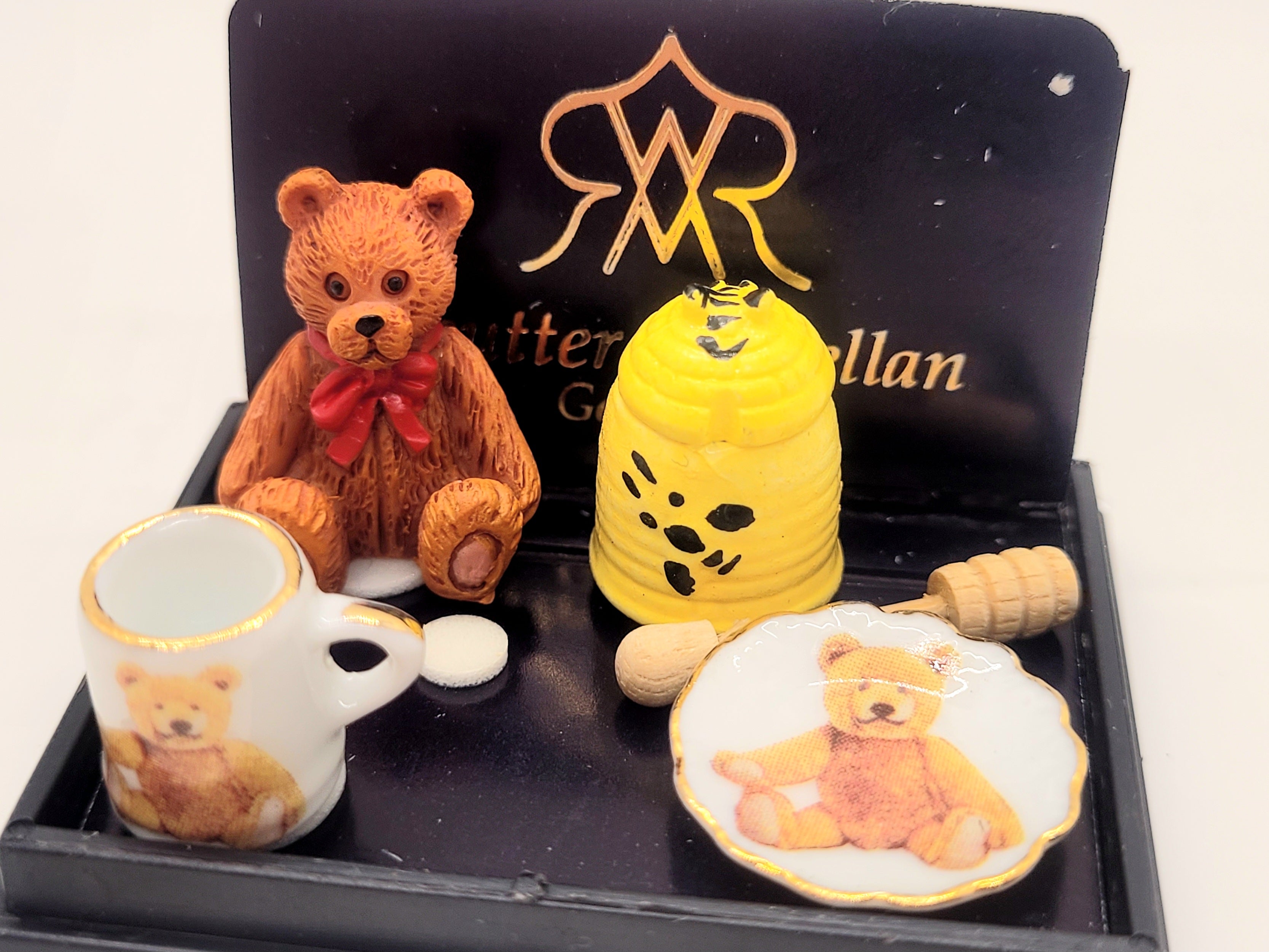 Honey Bear Breakfast Set by Reutter Porcelain – Karen's Dollhouse Shop