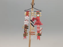 Load image into Gallery viewer, Salmon-Colored Ribbons &amp; Barrettes – by Cheryl Warder
