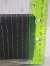 Load image into Gallery viewer, ☆ SALE ☆ 2pc Brown &amp; Tan Striped Sofa and Arm Chair
