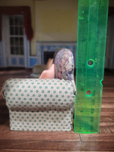 Load image into Gallery viewer, 3pc Faded Floral Sofa, Ottoman and Arm Chair Set *Pre-Owned*
