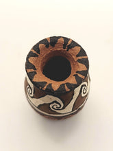 Load image into Gallery viewer, Dollhouse Miniature ~ 1:12 Scale, Gloria Bogulas Handmade Tribal Vase
