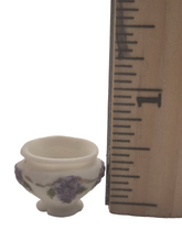 Load image into Gallery viewer, Ginger – Porcelain Fruit Bowl w/ Grape Designs
