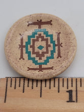Load image into Gallery viewer, Dollhouse Miniature ~ 1:12 Scale, Ceramic Plate with Mexican Design
