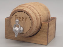 Load image into Gallery viewer, Small - Beer Barrel in Wooden Holder

