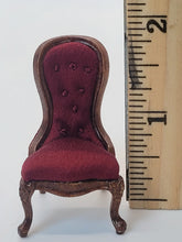 Load image into Gallery viewer, Handmade Regal Red Fainting Couch and 2 Chairs
