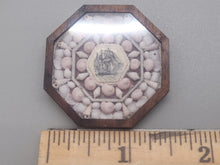 Load image into Gallery viewer, 1½&quot; Sailor Valentine with Ship Plaque &amp; Assorted Shells – By Pam Friend
