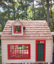 Load image into Gallery viewer, Christmas Cottage - Wooden &amp; Electrified
