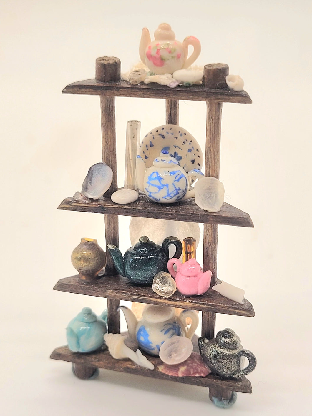 Kettle and Decor Corner Shelf by Robin Britton Coombe Crafts