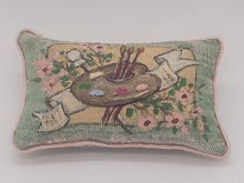Load image into Gallery viewer, Handpainted Throw Pillow
