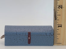 Load image into Gallery viewer, Al Chandronnait – Blue Chest with Rope Handles and Leather Latch

