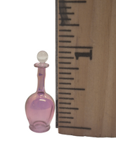 Load image into Gallery viewer, Glass Craft – Pink Glass Decanter with Stopper
