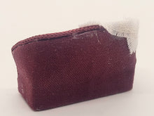 Load image into Gallery viewer, Dollhouse Miniature ~ 1:24 Scale, Red Sofa with White Blanket
