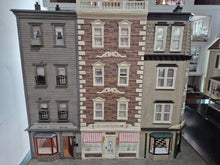 Load image into Gallery viewer, Row Of 3 Houses By Ursula Sauerberg - Sold As-Is
