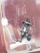 Load image into Gallery viewer, Dollhouse Miniature ~ 1/2&quot; Scale, Black Outdoor Wall Sconce by Houseworks

