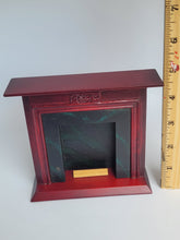 Load image into Gallery viewer, Mahogany Fireplace - Discontinued
