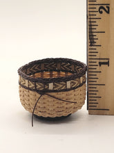 Load image into Gallery viewer, Woven Basket Signed M.G.
